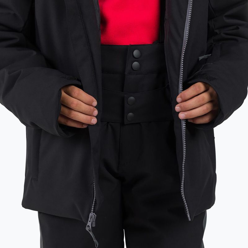 Kurtka narciarska dziecięca Rossignol Strawpile Jr black 13