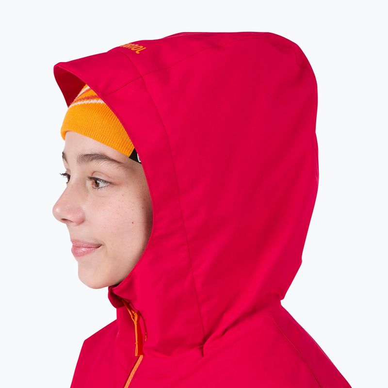 Kurtka narciarska dziecięca Rossignol Strawpile Jr ruby red 12