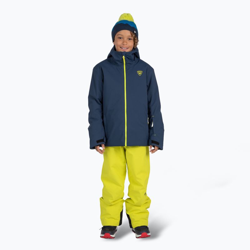 Kurtka narciarska dziecięca Rossignol Strawpile Jr dark navy 2