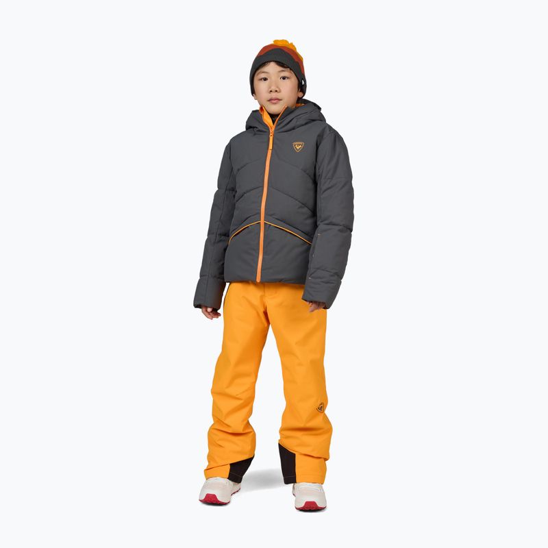 Kurtka narciarska dziecięca Rossignol Boy Siz onyx grey 2