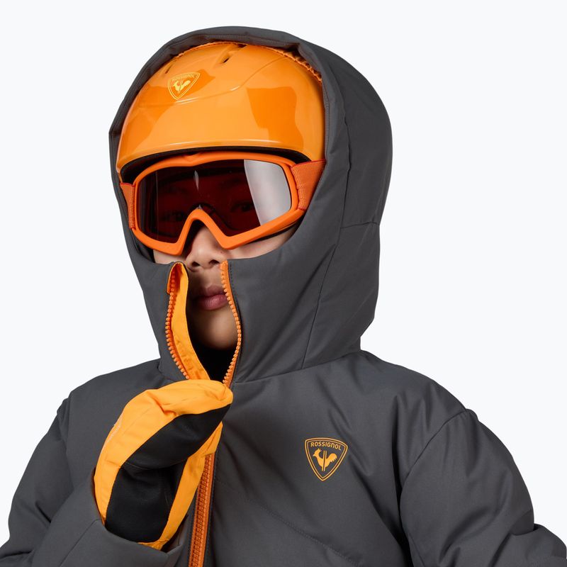 Kurtka narciarska dziecięca Rossignol Boy Siz onyx grey 6