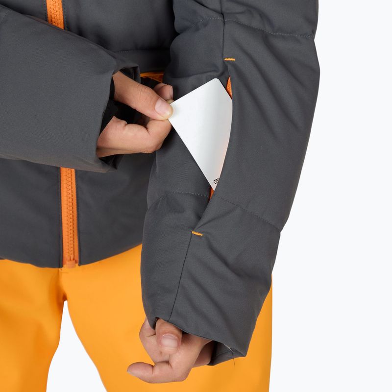 Kurtka narciarska dziecięca Rossignol Boy Siz onyx grey 9