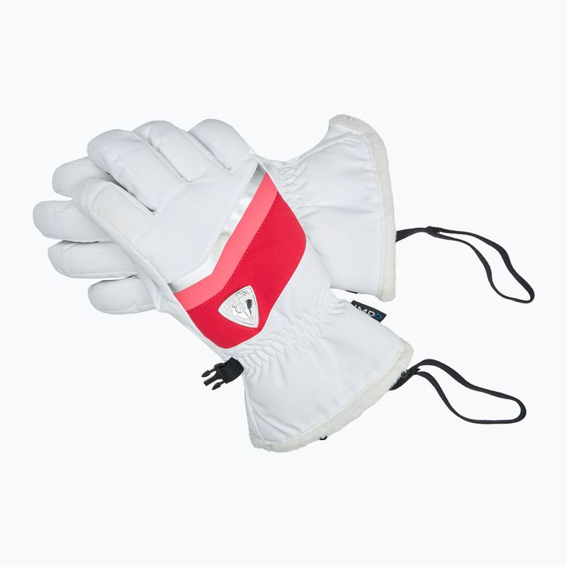 Rękawice narciarskie damskie Rossignol New Piste G white 6