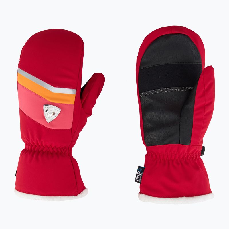 Rękawice narciarskie damskie Rossignol New Piste M ruby red