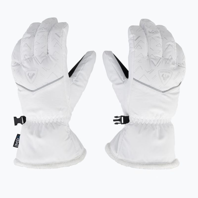 Rękawice narciarskie damskie Rossignol Temptation Impr G white 2