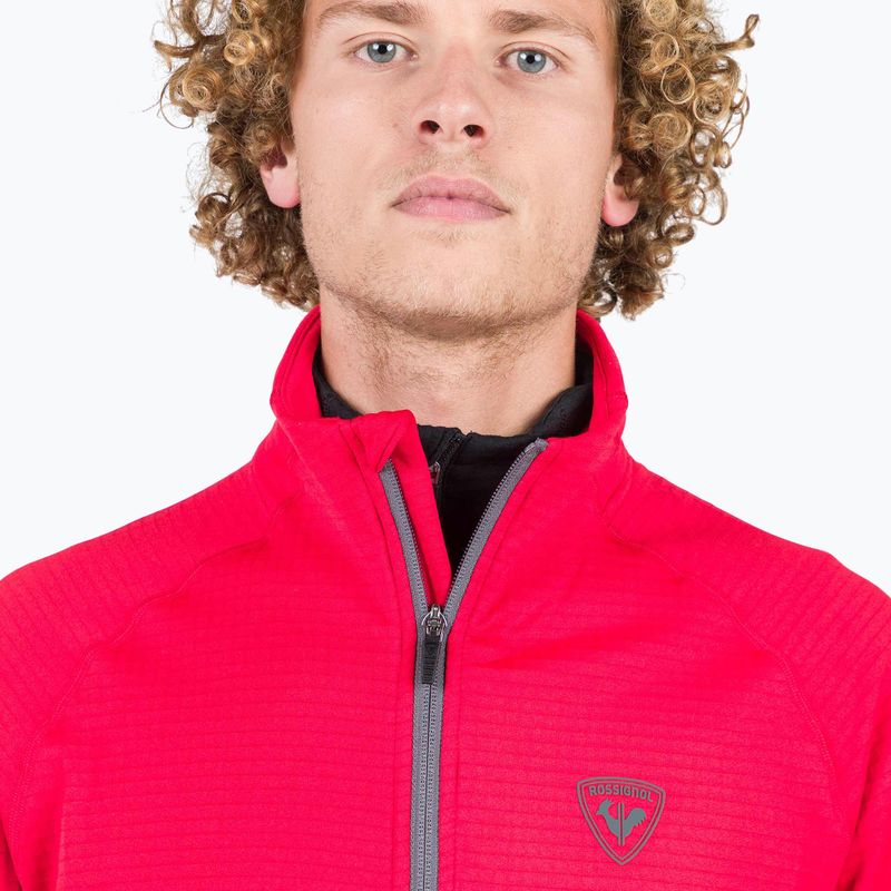 Bluza męska Rossignol Blackside Fleece Fz sports red 4