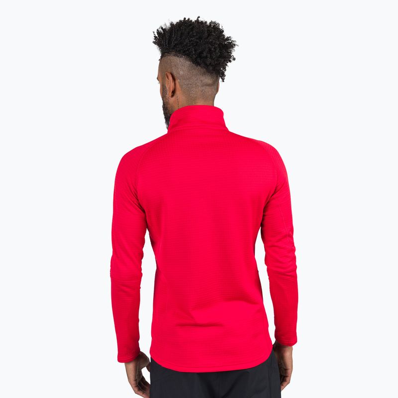 Bluza męska Rossignol Blackside Fleece Hz sports red 3