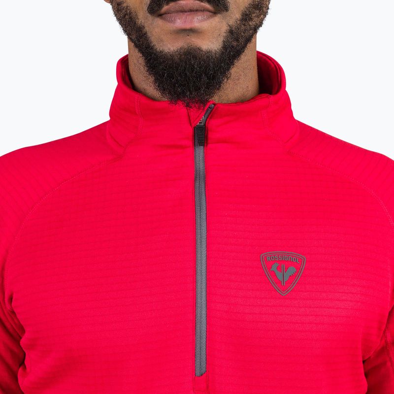 Bluza męska Rossignol Blackside Fleece Hz sports red 4