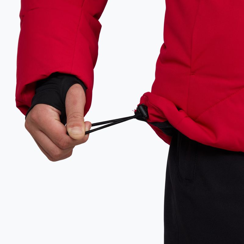 Kurtka narciarska dziecięca Rossignol Girl Staci ruby red 8