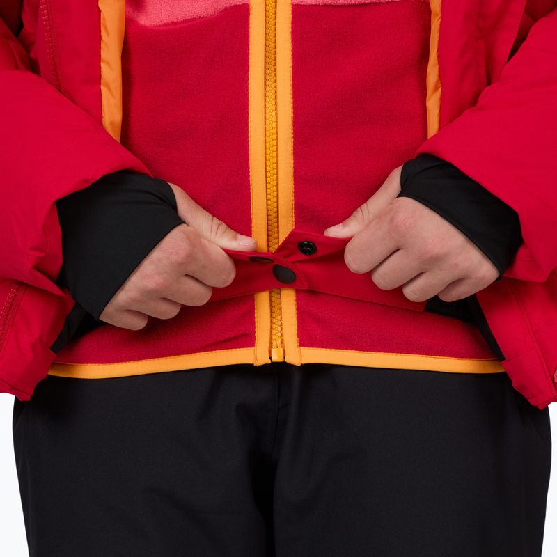 Kurtka narciarska dziecięca Rossignol Girl Staci ruby red 11