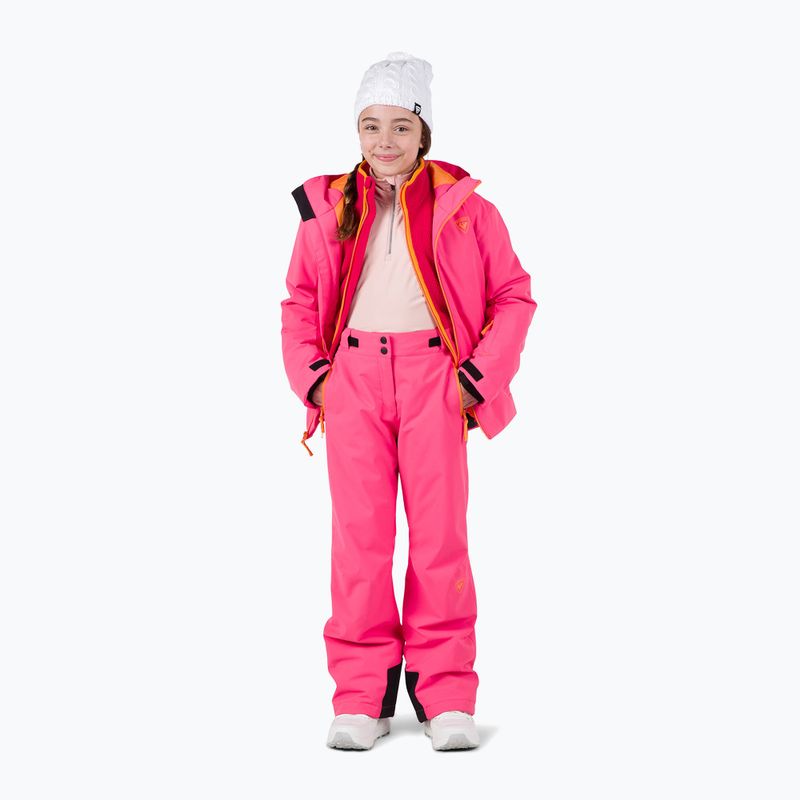 Spodnie narciarskie dziecięce Rossignol Girls Ski tea rose 2