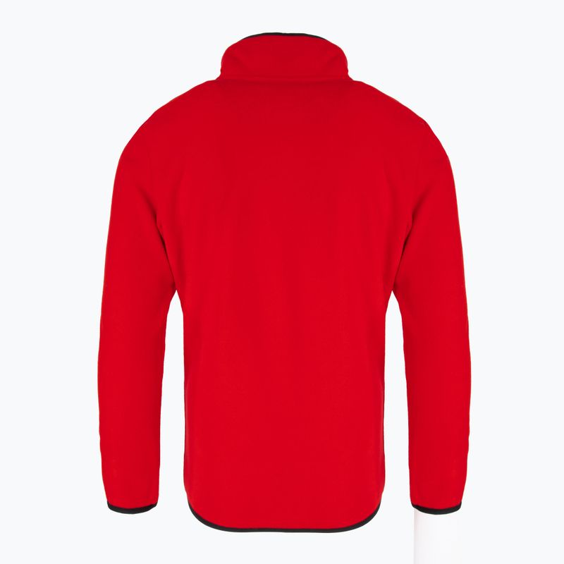 Bluza polarowa  dziecięca Rossignol Jr Strawpile Fleece Fz sports red 2