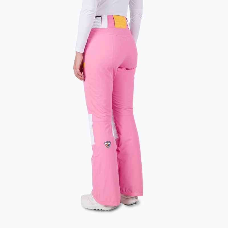 Spodnie narciarskie damskie Rossignol Pilot Str new pink 3