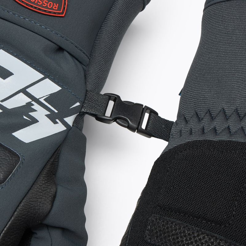 Rękawice narciarskie męskie Rossignol Hero Master Impr G onyx grey 6