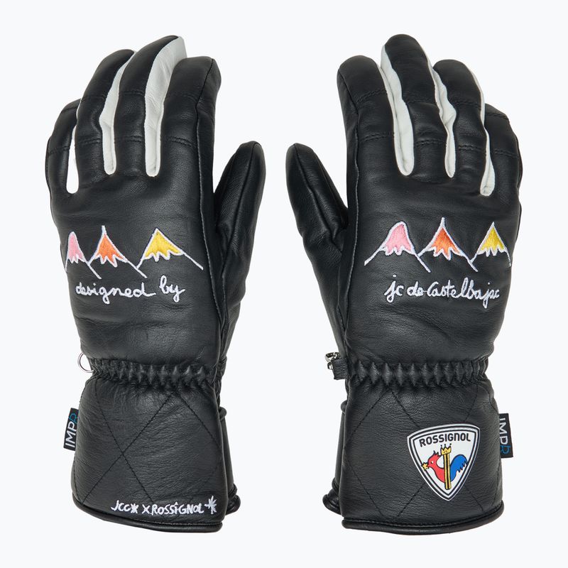 Rękawice narciarskie damskie Rossignol Sublim Lth Impr G black 3