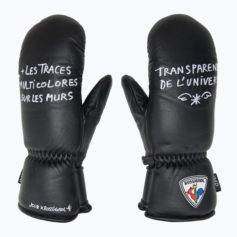 Rękawice narciarskie damskie Rossignol Sublim Lth Impr M black 3