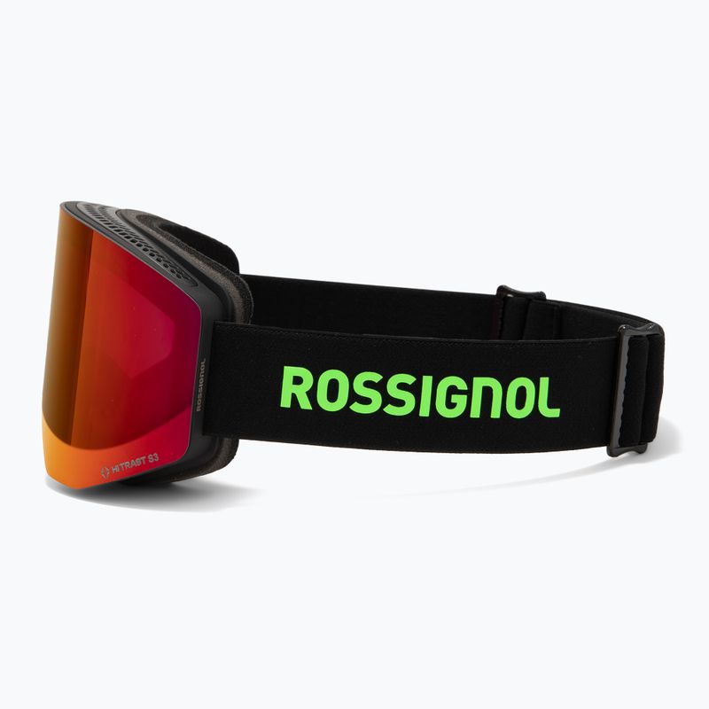 Gogle narciarskie Rossignol Otava Hero black/persimon/pink 5