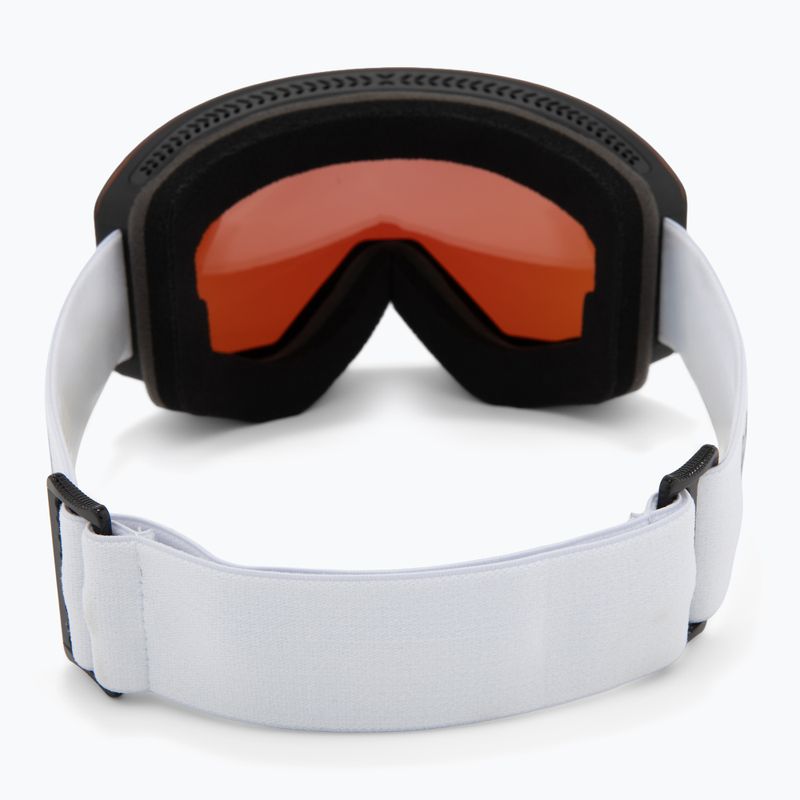 Gogle narciarskie Rossignol Otava white/persimon 3