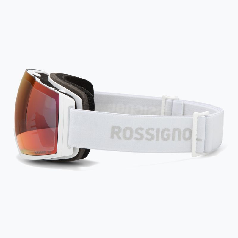 Gogle narciarskie Rossignol Magne'lens white/orange/grey 5