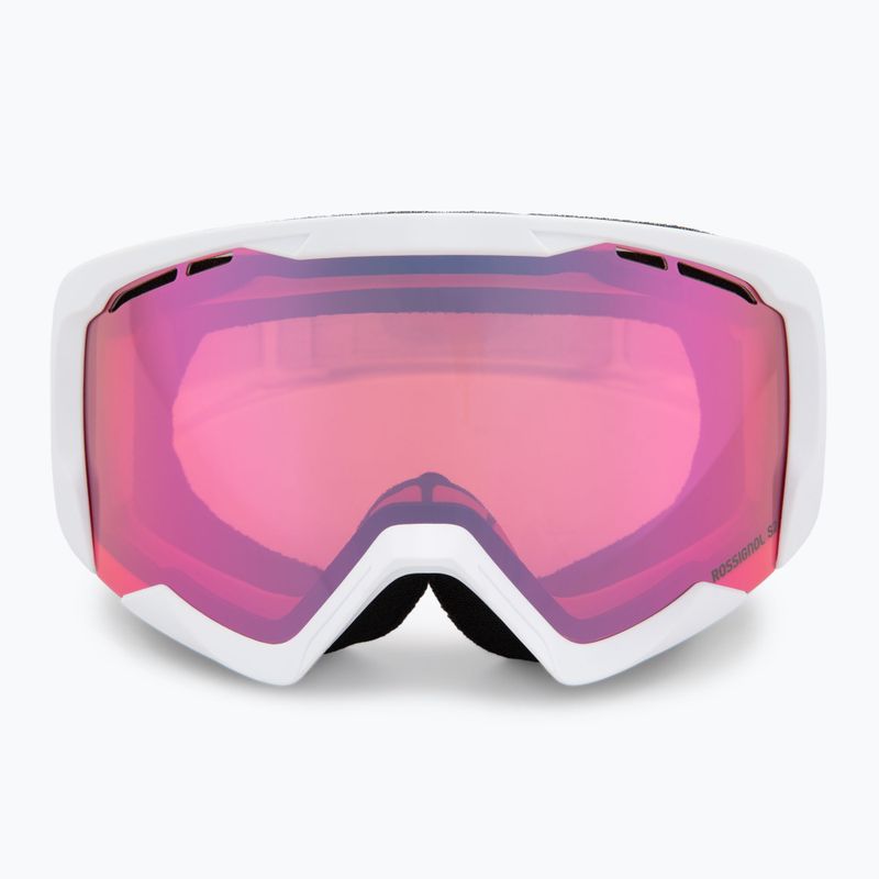 Gogle narciarskie Rossignol Spiral white/pink 2