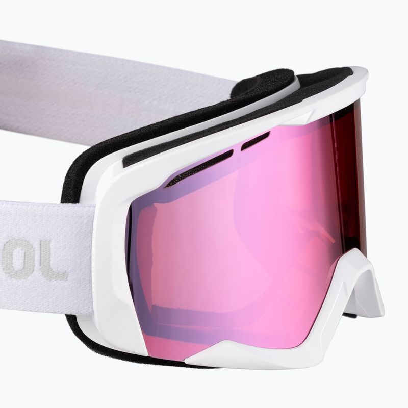 Gogle narciarskie Rossignol Spiral white/pink 3