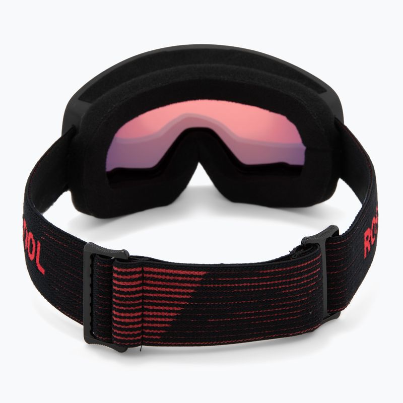 Gogle narciarskie Rossignol Spiral black/red/pink 3