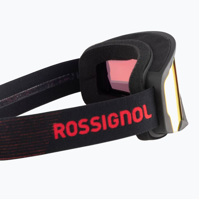 Gogle narciarskie Rossignol Spiral black/red/pink 4