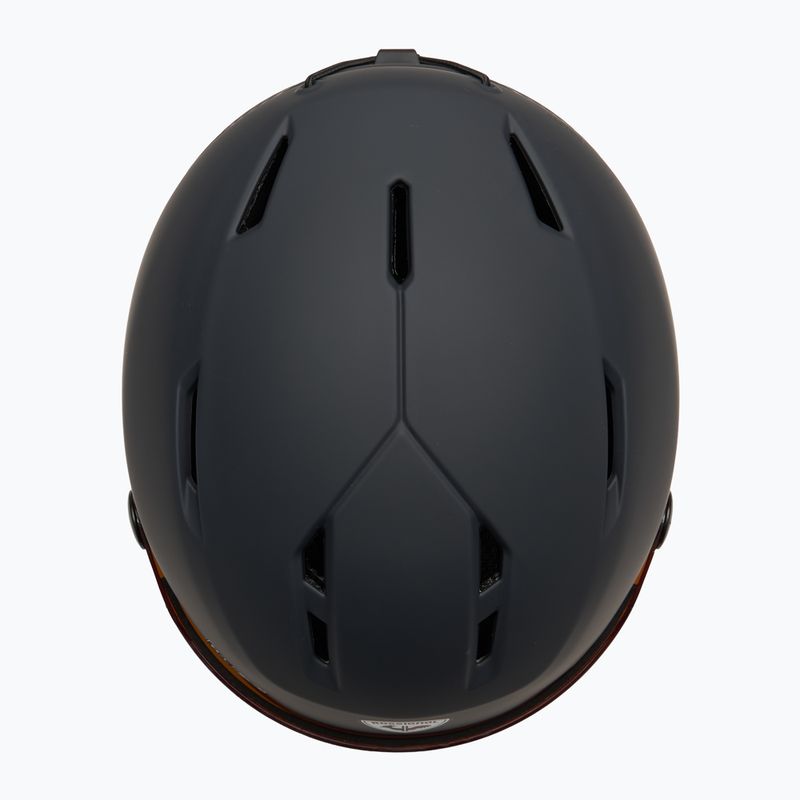 Kask narciarski Rossignol Fit Visor Impacts strato/orange silver 6