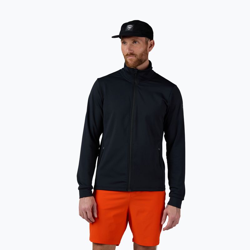 Bluza polarowa męska Rossignol Mid Layer Stretch black