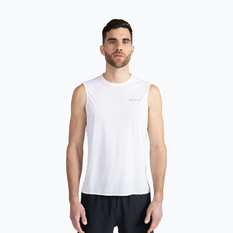 Koszulka do biegania męska Rossignol Sapa Tank white