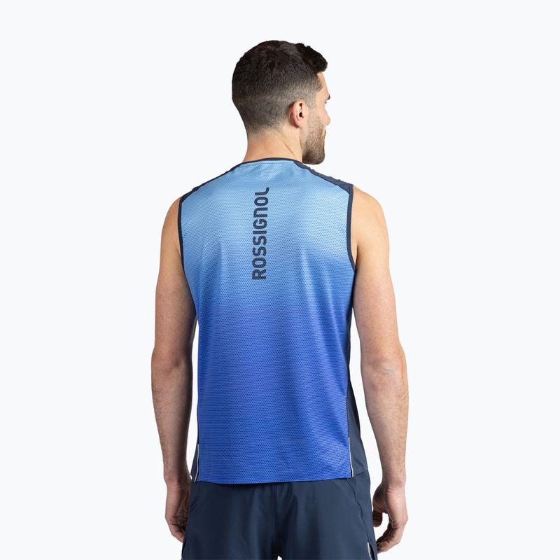 Koszulka do biegania męska Rossignol Sapa Tank dark navy 3