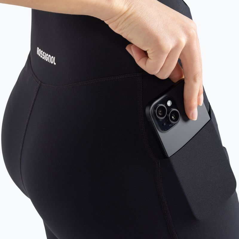 Spodenki do biegania damskie Rossignol Sapa Tight black 4