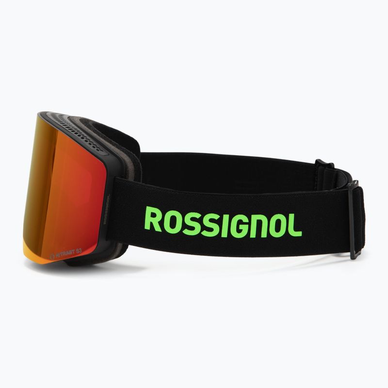 Gogle narciarskie Rossignol Otava S Hero black/persimon/pink 5