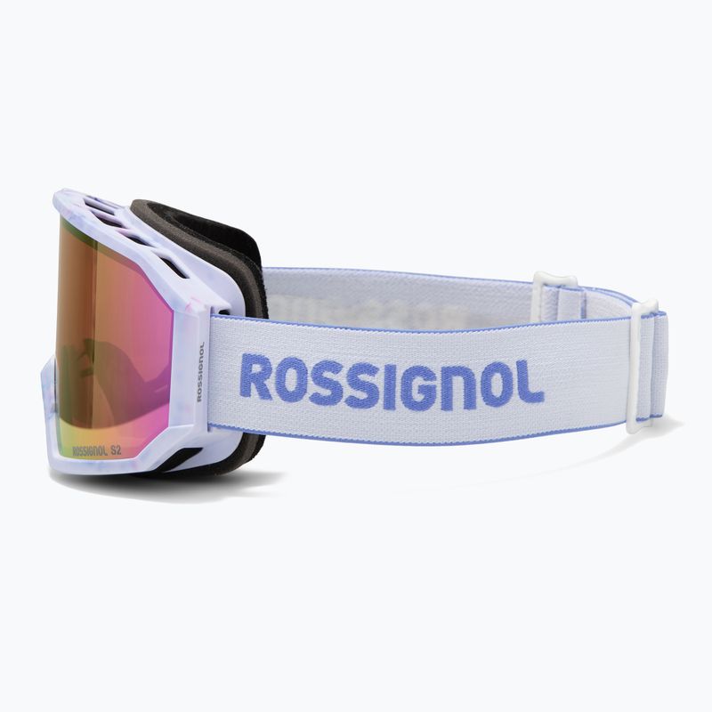 Gogle narciarskie Rossignol Essential white/pink 4