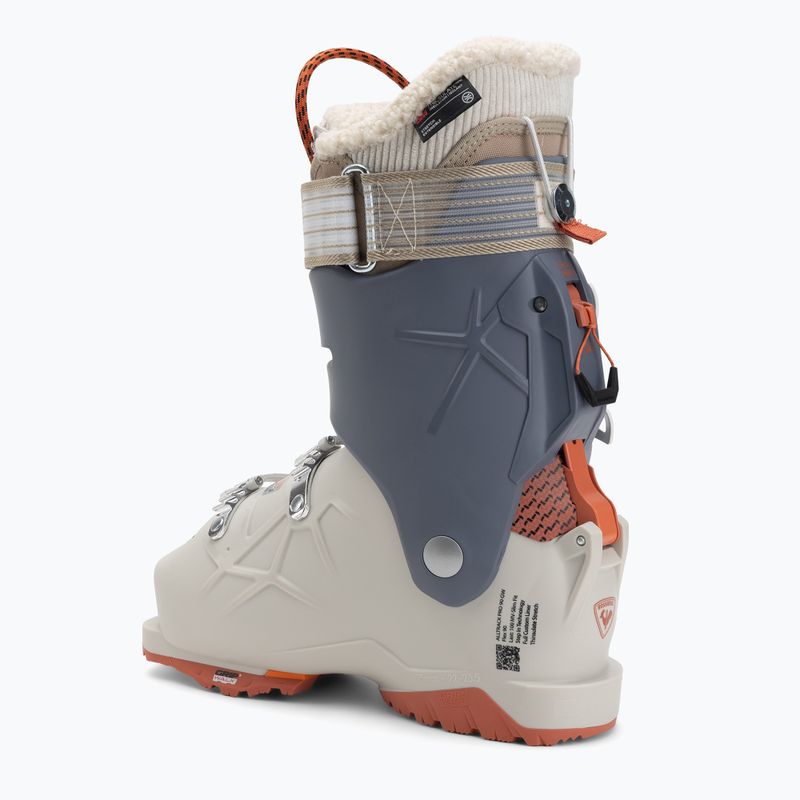 Buty narciarskie damskie Rossignol Alltrack Pro 90 GW W beige/violet blue 2