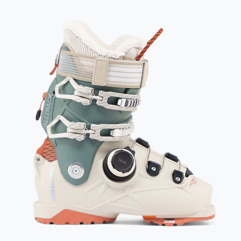 Buty narciarskie damskie Rossignol Alltrack 80 BOA GW W beige/teal 7