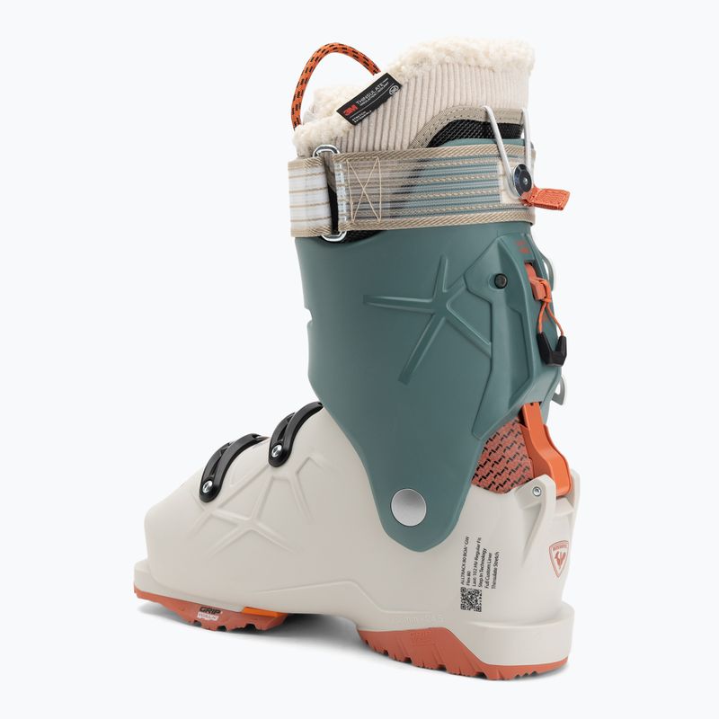 Buty narciarskie damskie Rossignol Alltrack 80 BOA GW W beige/teal 2