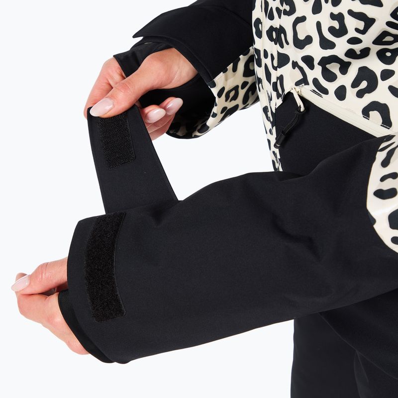 Kurtka narciarska damska Rossignol Rochrun Allover nature wild leopard print 10