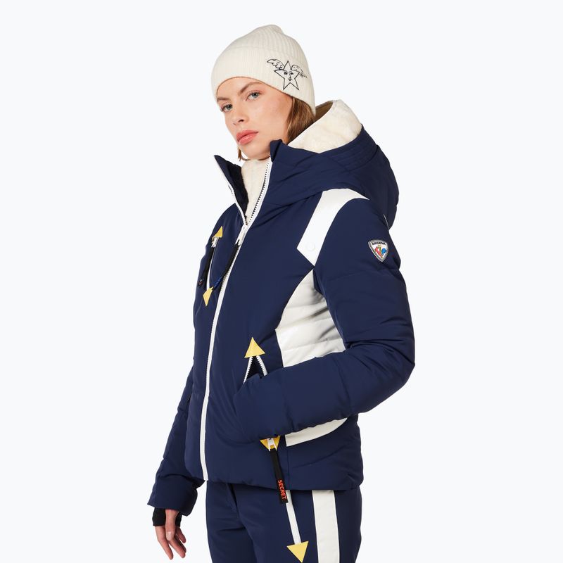 Kurtka narciarska damska Rossignol JCC Valdiz Down cosmic blue 4