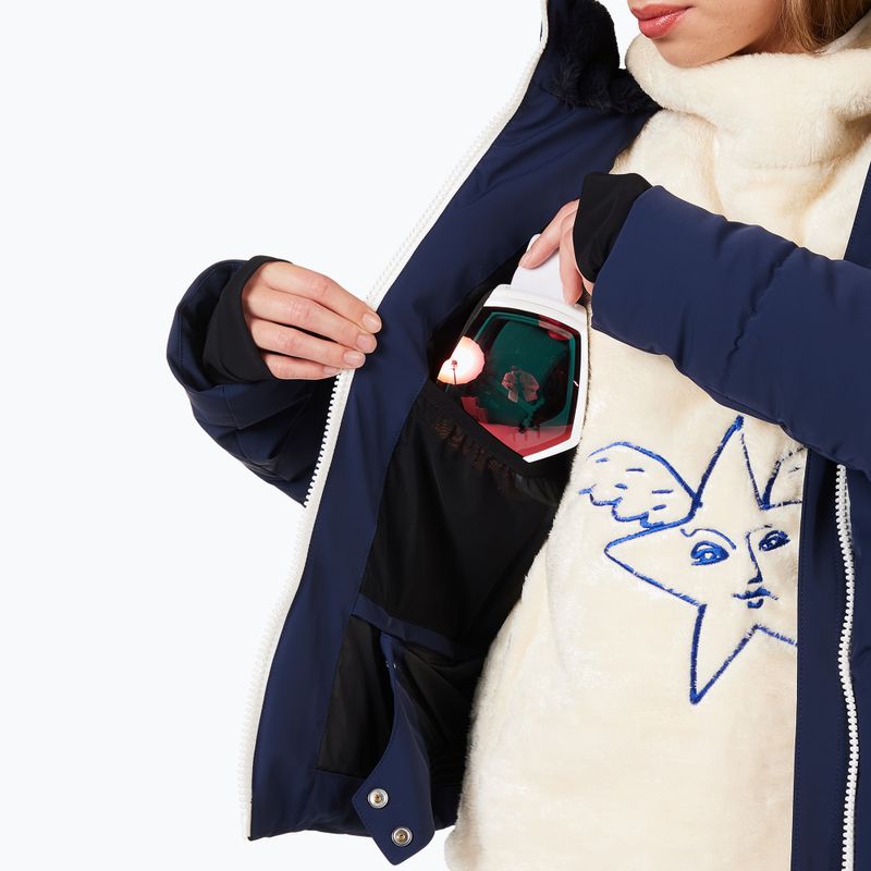 Kurtka narciarska damska Rossignol JCC Valdiz Down cosmic blue 11