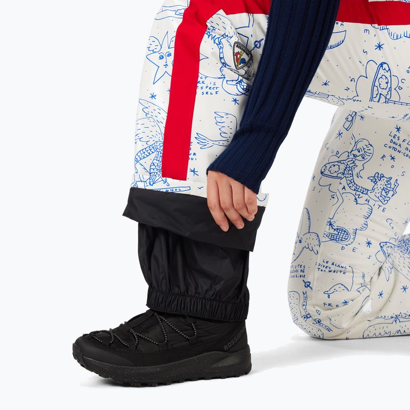 Spodnie narciarskie damskie Rossignol JCC Sublim snow angel artic print 6