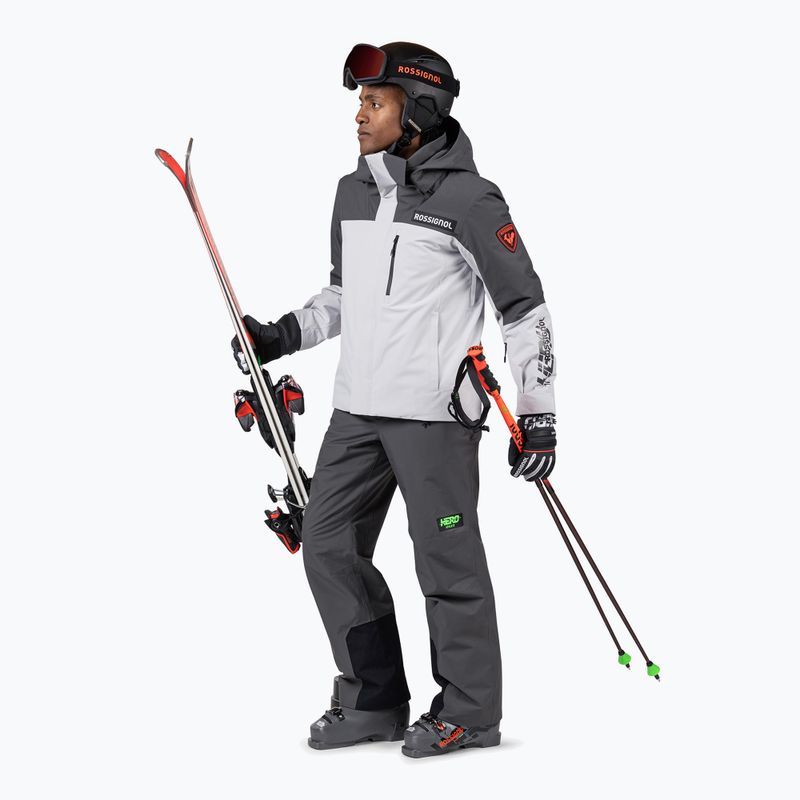 Kurtka narciarska męska Rossignol Hero Velika Insulated soft grey 2