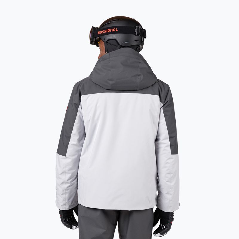 Kurtka narciarska męska Rossignol Hero Velika Insulated soft grey 3