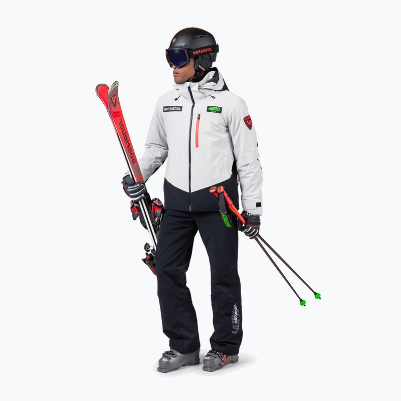 Kurtka narciarska męska Rossignol Hero Blakside Insulated soft grey 2
