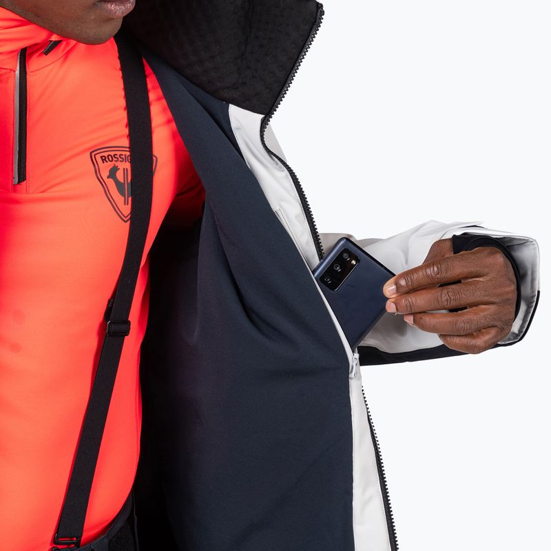 Kurtka narciarska męska Rossignol Hero Blakside Insulated soft grey 14