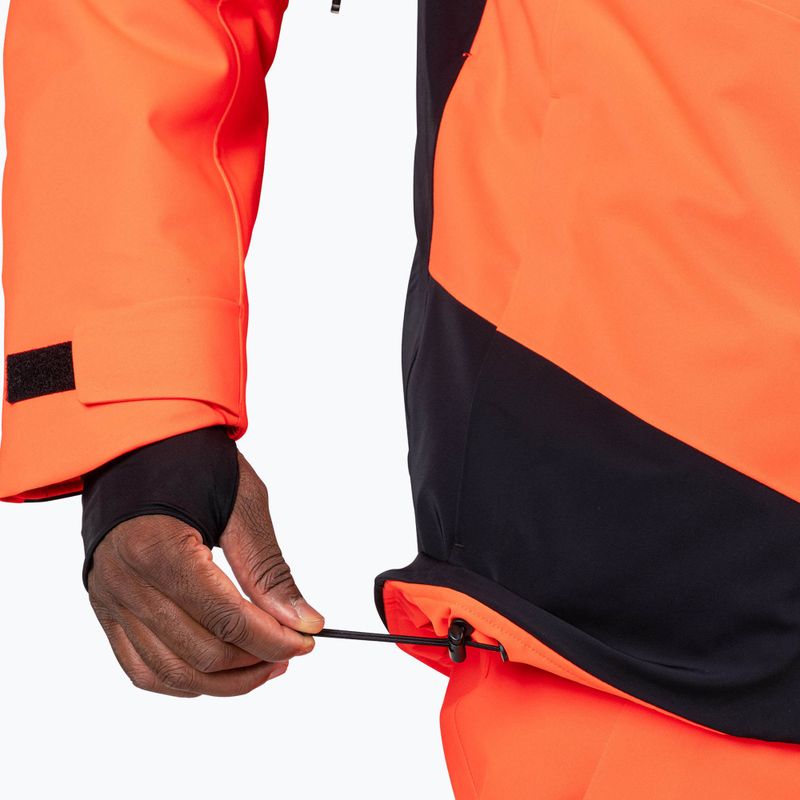 Kurtka narciarska męska Rossignol Hero Blakside Insulated neon red 11