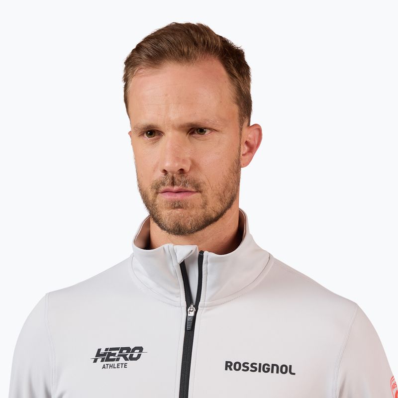 Bluza męska Rossignol Hero Mid Layers Stretch soft grey 5