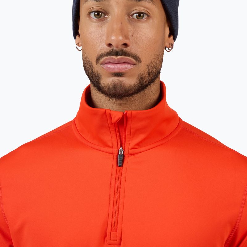 Bluza narciarska męska Rossignol Mid Layer Stertch Half Zip golden gate 5