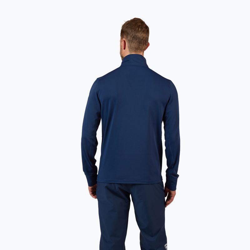 Bluza narciarska męska Rossignol Mid Layer Stertch Half Zip dark navy 3