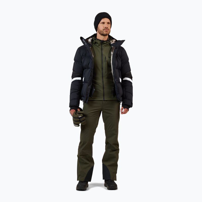 Bluza męska Rossignol Blackside Mix Full Zip Hoodie Fleece olive shadow 2